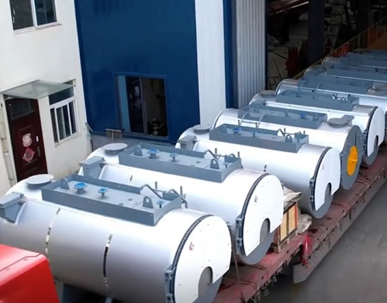 9 WNS hot water boilers in Golmud, Qinghai