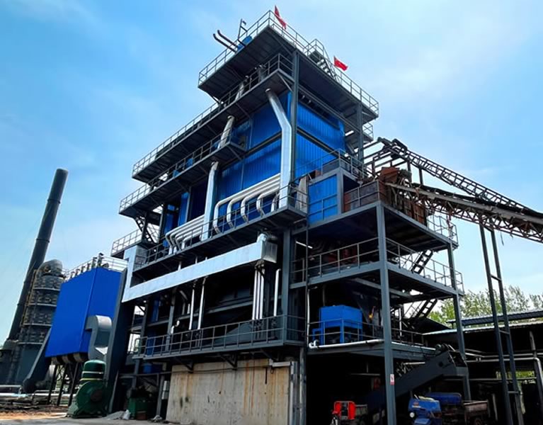 Yuncheng Jinyuyuan Wood Industry Co., Ltd. DHW35-1.6 35 ton biomass direct fired boiler